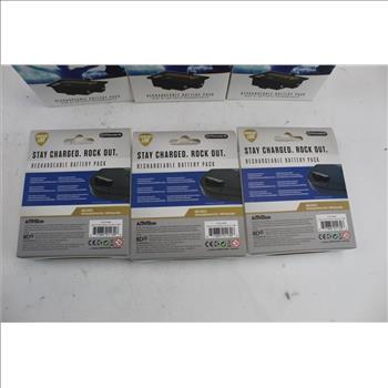 PowerA Guitar Hero Live Rechargeable Battery Packs; 6 Pieces