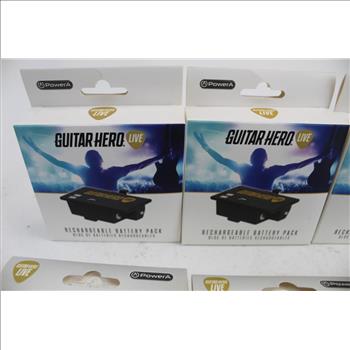 PowerA Guitar Hero Live Rechargeable Battery Packs; 6 Pieces