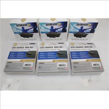 PowerA Guitar Hero Live Rechargeable Battery Packs; 6 Pieces