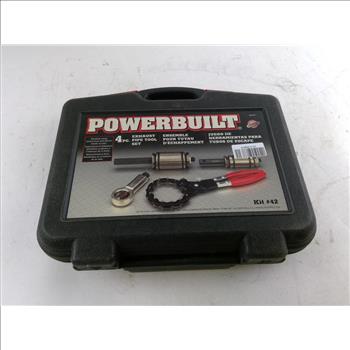 Powerbuilt 4 Piece Exhaust Pipe Tool Set