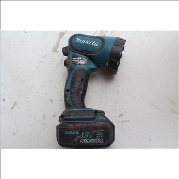 Powerbuilt Mechanics Tool Set & Makita BML185 Worklight; 10+ Pieces