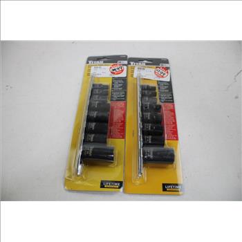 Powerbuilt, Titan Socket Sets, 4 Pieces