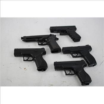 Powerline 436, 340, Glock 19, Umarex XBG Air Pistols, 5 Pieces