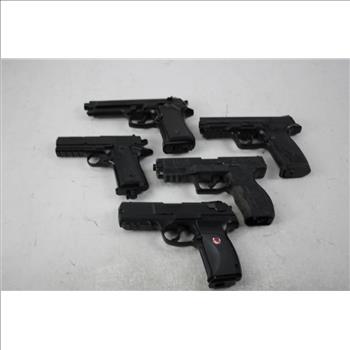 Powerline, Ruger, Tactical Force, And More Air Pistols, 5 Pieces