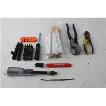 Powerlink Bolt Cutters, Kobalt 35 Pc Drill Bit Set, And More, 14+ Pieces
