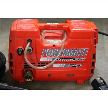 Powermate Pressure Washer 1200psi