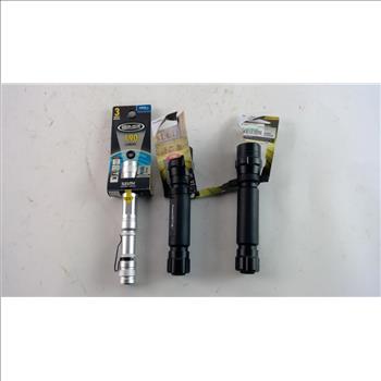 PowerOptix & Cree Flashlights, 3 Pieces