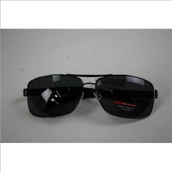 Prada Men's Sports Rectangle Prescription Polarized Sunglasses