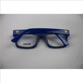 Prada Rectangle Eyeglasses, Blue