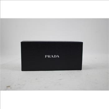 Prada Rectangle Unisex Sunglasses, Black