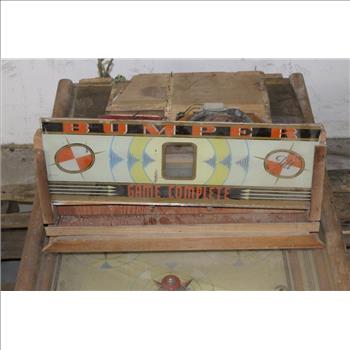 Pre- WWII 1936 Bally Bumper Mechanical Pinball Machine