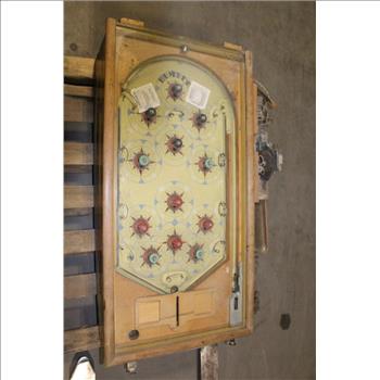 Pre- WWII 1936 Bally Bumper Mechanical Pinball Machine