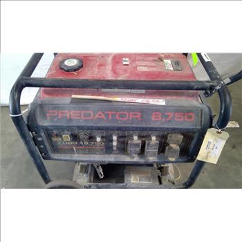 Predator 8,750 gas powered generator
