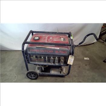 Predator 8,750 gas powered generator