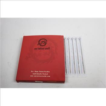 Pre-Made Tattoo Needles, Individually Packet (50 Each), 46 Pieces