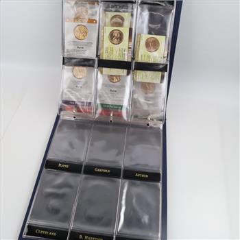 Presidential Dollars Collection Album, 10+ Pieces