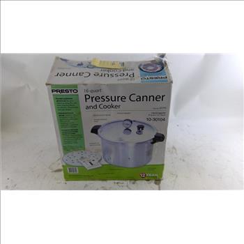 Presto 16 Quart Pressure Canner And Cooker