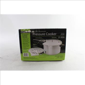 Presto 8-Quart Aluminum Pressure Cooker