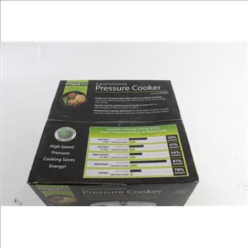 Presto 8-Quart Aluminum Pressure Cooker