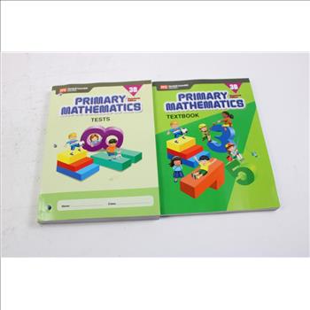 Primary Mathematics Textbooks, 4 Pieces