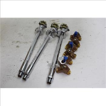 Pro Line Washing Machine Valves, Anti-siphon Proof Sillcock 6 Pieces