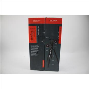 Pro Master XC-M Series Tripods And Universal Complete L-Brackets, 5 Pieces