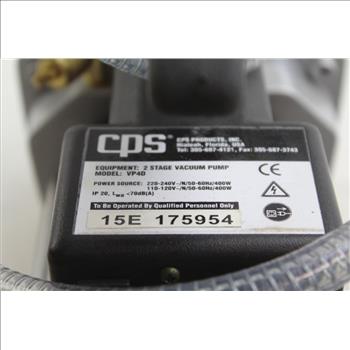 Pro Set CPS 2 VP4D Stage Vacuum Pump