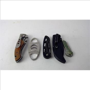 Pro Tech Knife And Other Knives, 9 Pieces