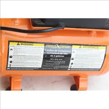 Pro X One 2 Gallon Air Compressor