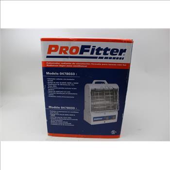 ProFitter Radiant & Fan Forced Heater