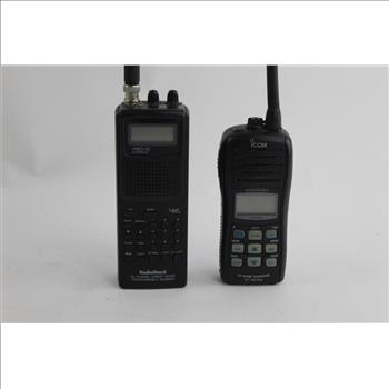 Programmable Scanner And VHF Marine Transcenter