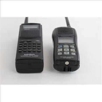 Programmable Scanner And VHF Marine Transcenter