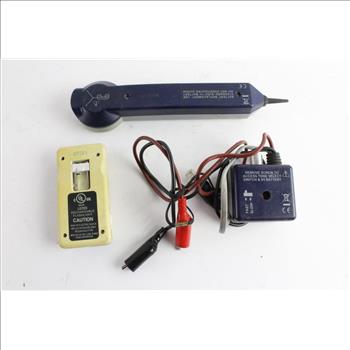 Progressive Electronics Inductive Amplifier With Red Cross Flashlight