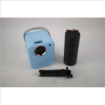 Projector, Speaker, And More Bulk Lot, 9 Pieces