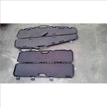 Pro-Max Single Scoped Rifle Hard Case With Riflle Hard Case 2 Pieces