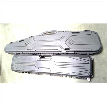 Pro-Max Single Scoped Rifle Hard Case With Riflle Hard Case 2 Pieces