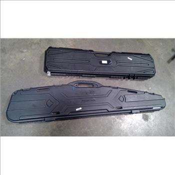 Pro-Max Single Scoped Rifle Hard Case With Riflle Hard Case 2 Pieces