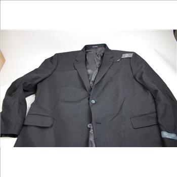 Pronto Uomo Dark Gray 2-Button Suit Jacket, 52L