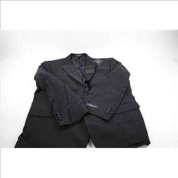 Pronto Uomo Suit Jacket, Black, Size 46R/40W