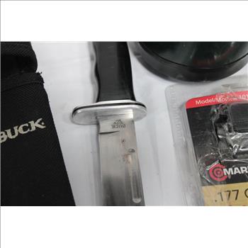 Propane Canister, Knifes And More