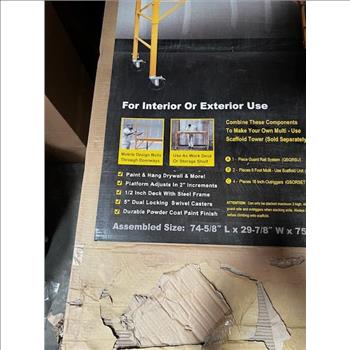 Pro-Series Multi-Use Scaffolding - 3 Sets