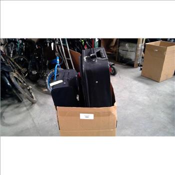Protocol And More Luggage Lot, 4 Pieces | Property Room