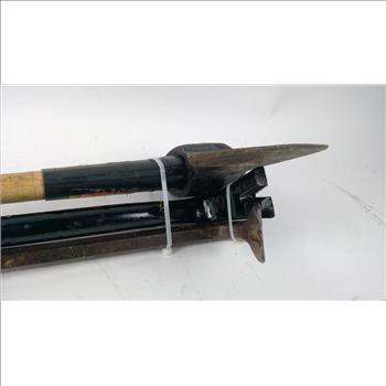 Pry Bars And Axe Lot, 3 Pieces