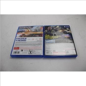 PS4 Call Of Duty Infinite Warfare, Need For Speed Payback, With Lando Calrissian Figure