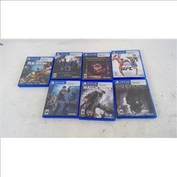 PS4 Games 5+ Pieces