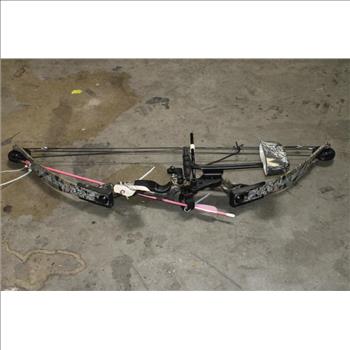 PSE Archery Deer Hunter Compound Bow Right Hand Green Camo