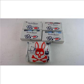 Psycho Bunny Boxers Lot, 5 Pieces