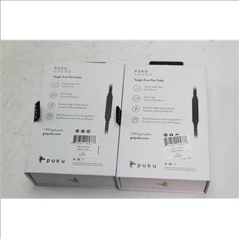 Puku Sound Earphones, 2 Pieces