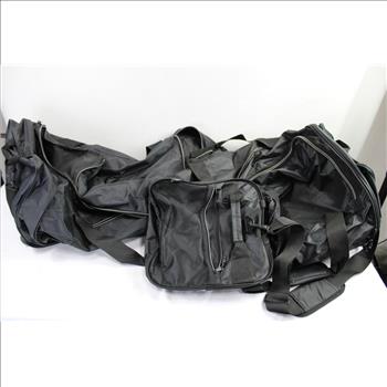 Puma And Unknown Rolling Duffle Bag, 3 Pieces