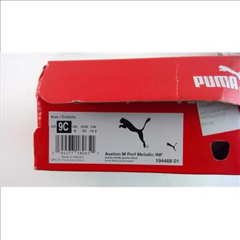 Puma Axelion M Perf Metallic INF Shoes, Size 9C